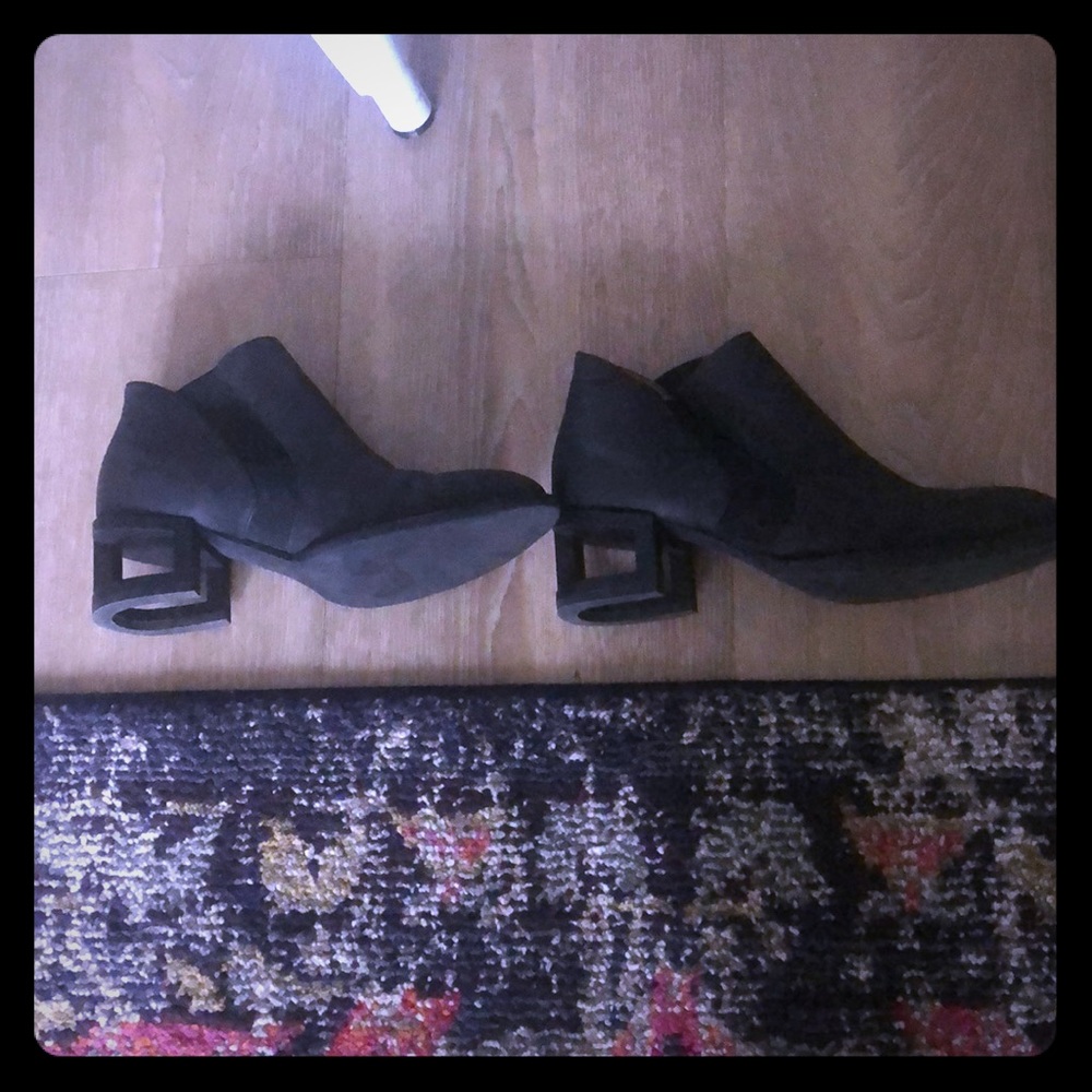 Jeffery Campbell Black Booties